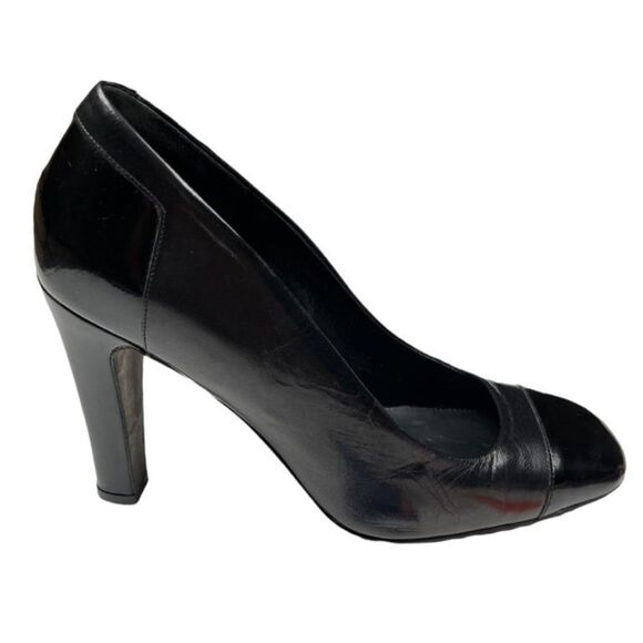 Dana Davis Shoes - DANA DAVIS Sexy Black Leather Shoes - US 8.5
